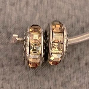 ✨(2) Pandora Bracelet Charms Ombre✨